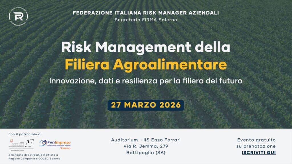 Risk management agroalimentare